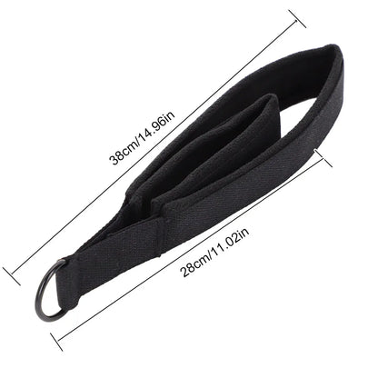2Pcs Yoga Strap Pilates Cord with Adjustable Buckle Exercise for Home Gym Workout