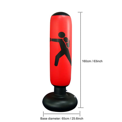 Children's Inflatable Punching Bag Gym Fitness Boxing Training Sandbag.