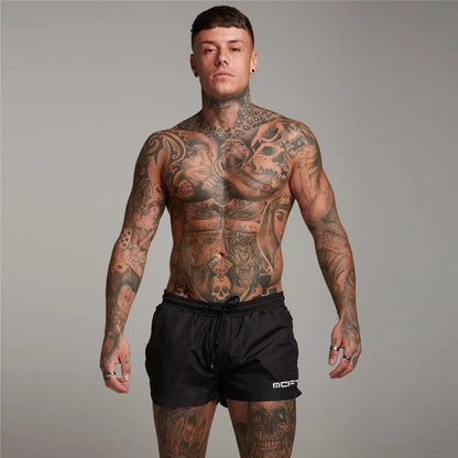 Men's Running Sports. Shorts Breathable.