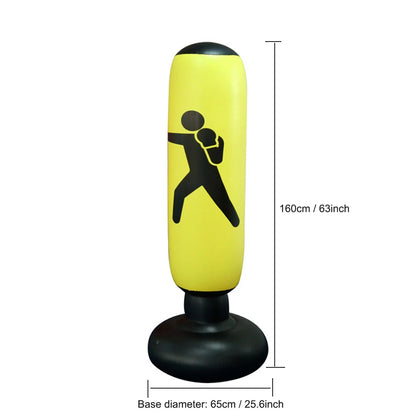 Children's Inflatable Punching Bag Gym Fitness Boxing Training Sandbag.