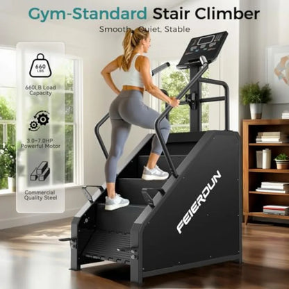SC3 Stair Stepper Machine for Home Gym Commercial Grade Stair Climber.