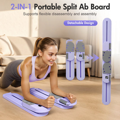 Pilates Split Resistance Gym Equipment with Resistance Bands.