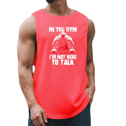 Summer Running Shirt Men's Tank Top.