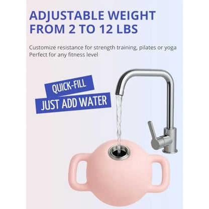 2-12 Lbs Soft Adjustable Kettlebell.