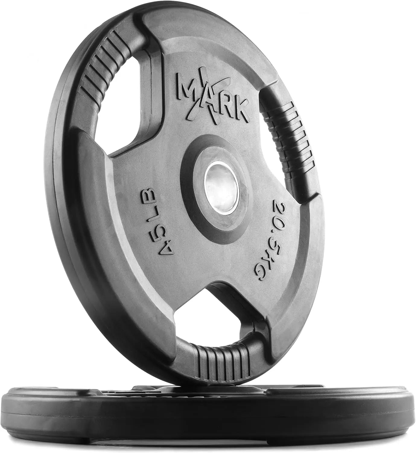 Pair or Set of Weight Plates, Rubber Coated.