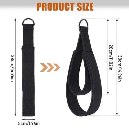 1pc Double Loop Pilates Strap.