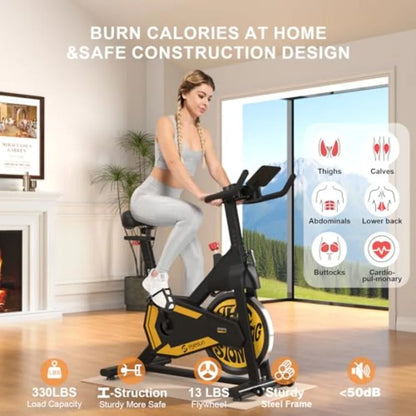 Indoor Cycling Bike for Home Exercise.