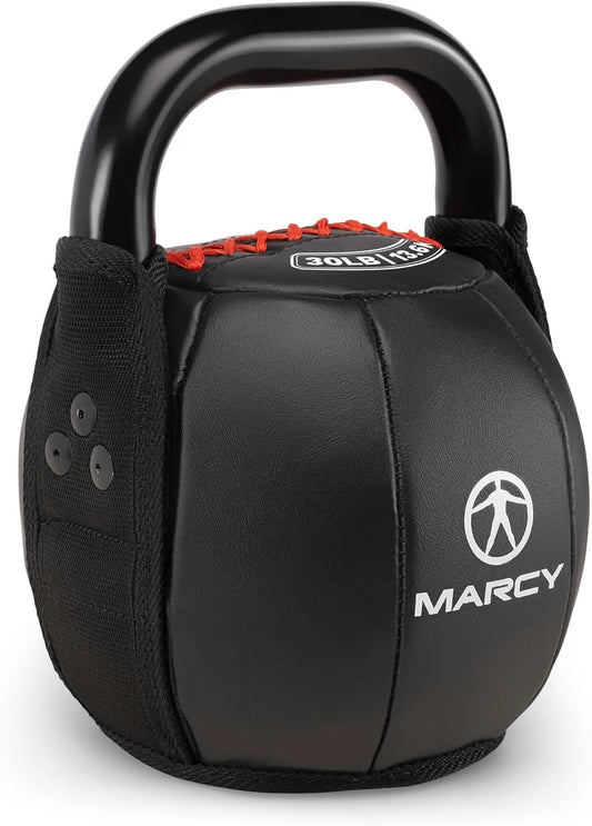 Soft Kettlebell with Handle for Weightlifting, 10-40 lbs