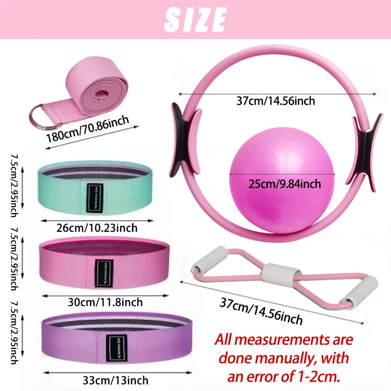 NEW Pilates Ball And Ring Set.