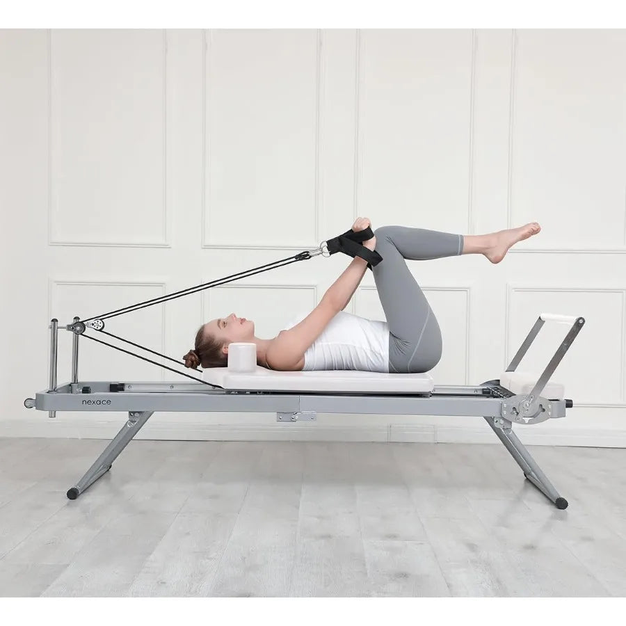 Pilates Reformer Machine. Foldable.