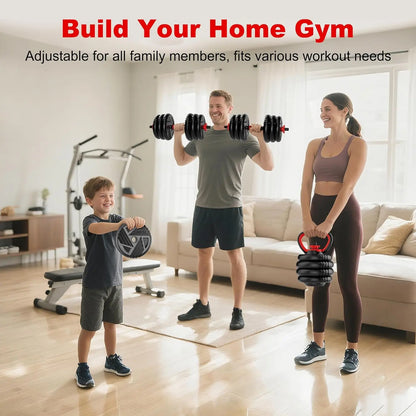 5-in-1 Adjustable Dumbbell Set.