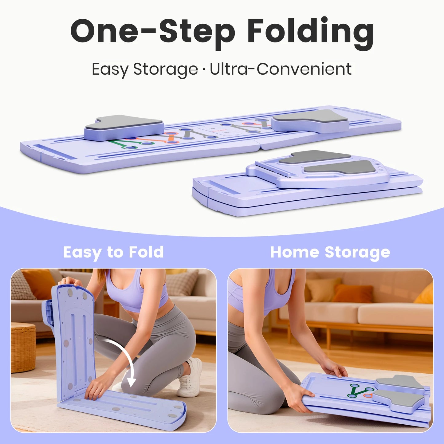 7-in-1 Portable Pilates Board.