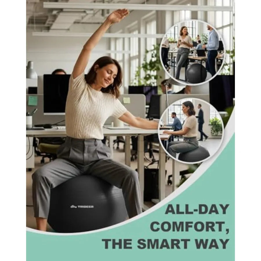 Office Desk Yoga Ball Chair.