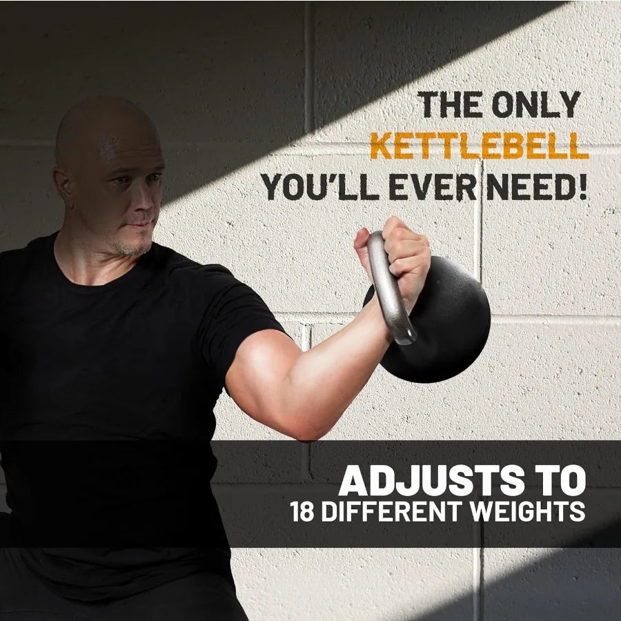 Adjustable Kettlebell Set.