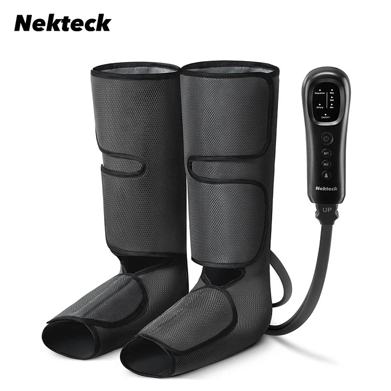 Leg Massager Air Compression Calf Wraps Air Pressure Massage.