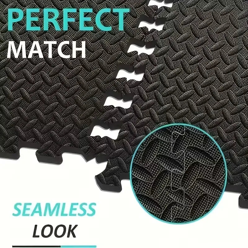 30x30cm 16 Pcs Interlocking Yoga Mat Home Gym.