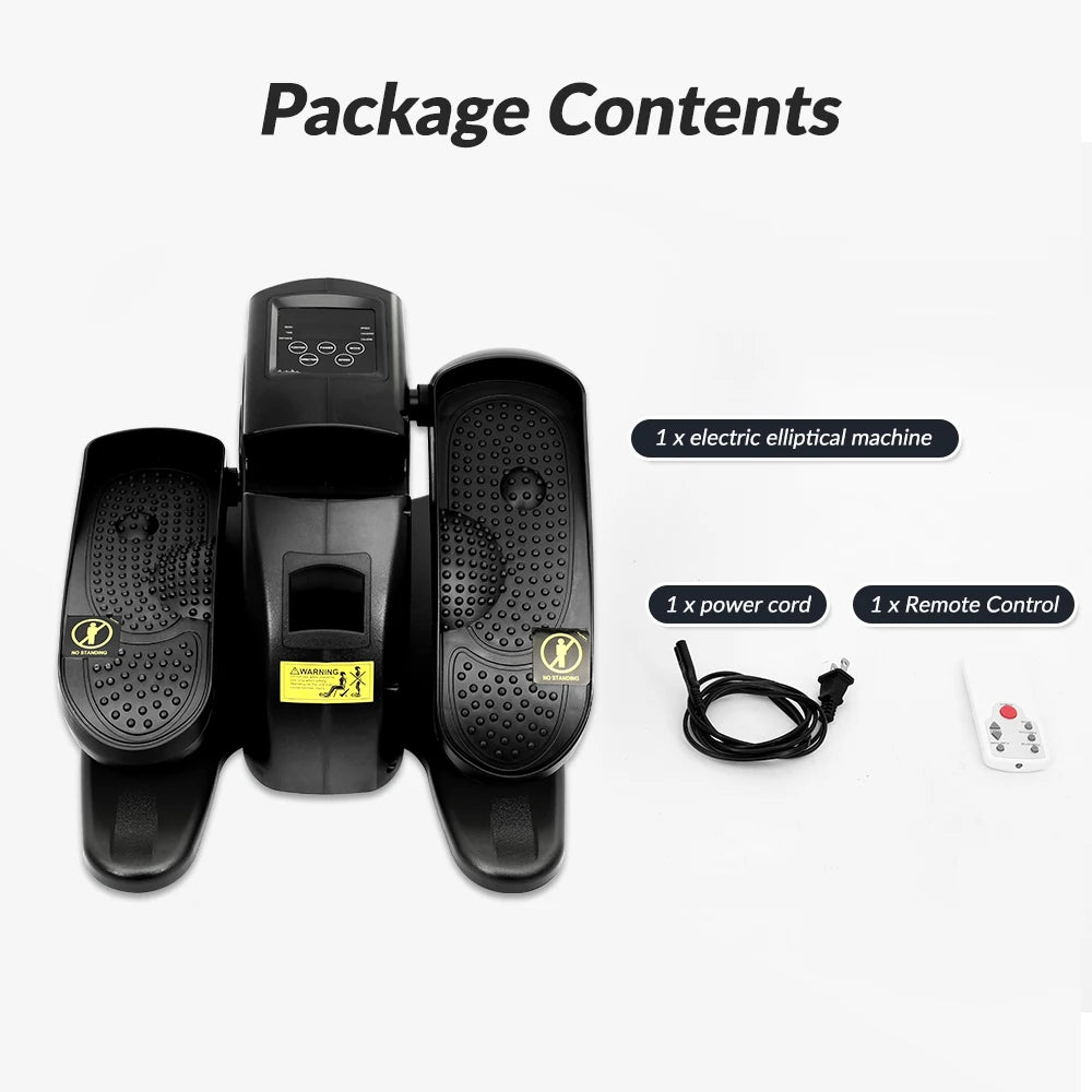 Electric Elliptical Machine Under Desk Pedal Exerciser.
