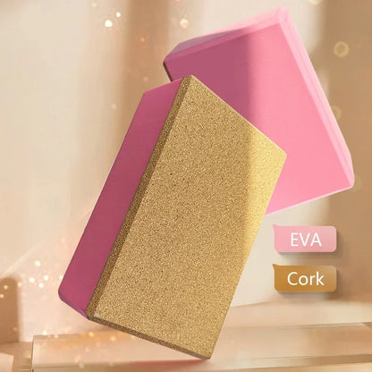 Yoga Brick EVA And Cork Synthetic.