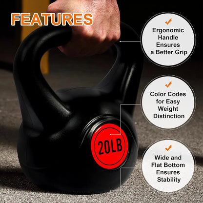 4-Piece Kettlebell.
