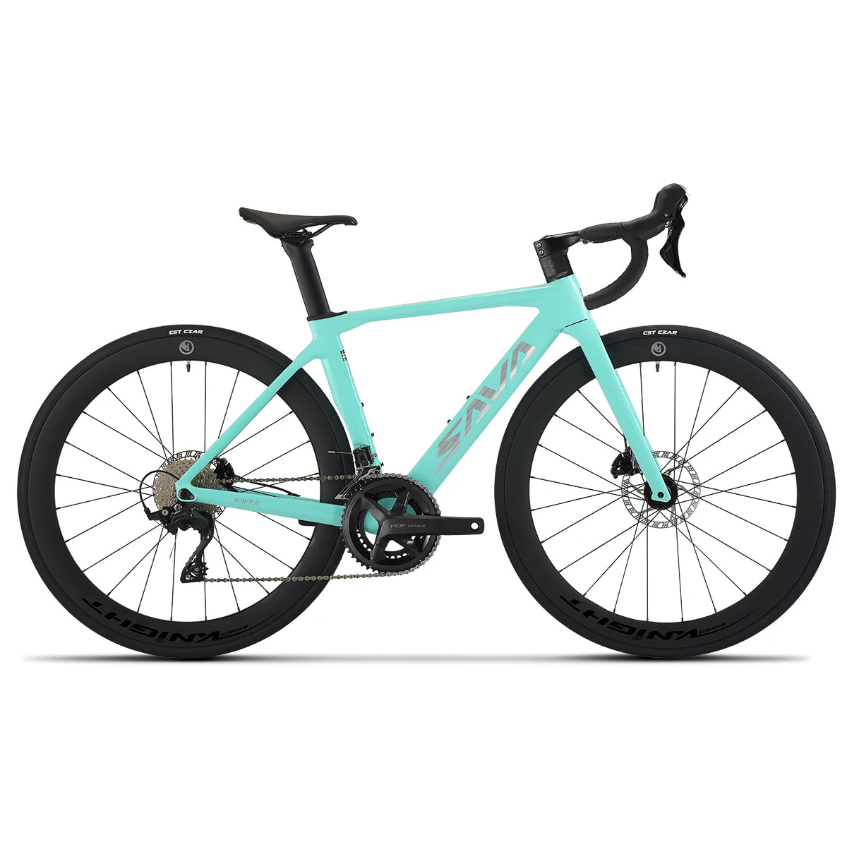 SAVA A7L Pro Carbon Fiber Road Bike, 700C Adult Racing Model.