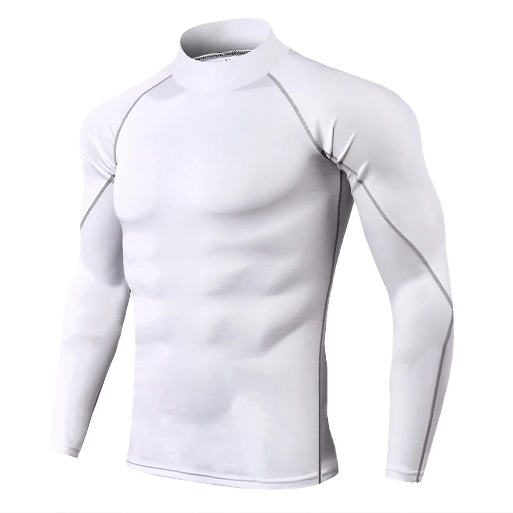 Running Shirt Long Sleeve Compression Top.