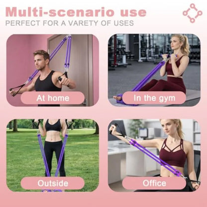 New Pedal Resistance Band with Handles, Adjustable Detachable.