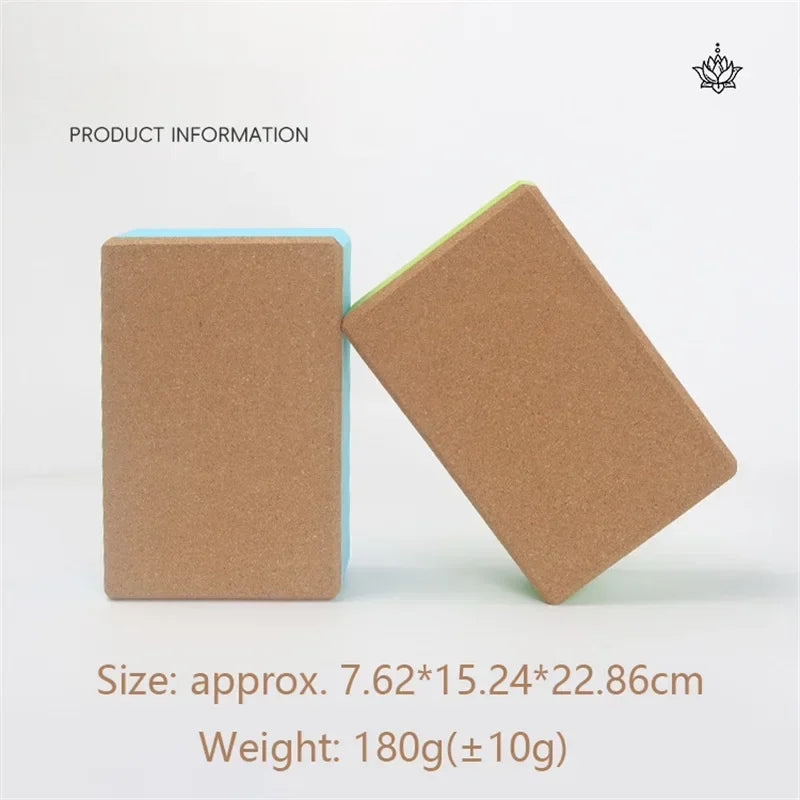 Yoga Brick EVA And Cork Synthetic.