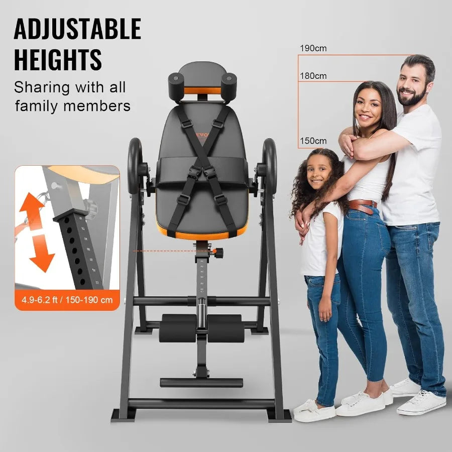 Inversion Table 300lbs Capacity Heavy Duty.