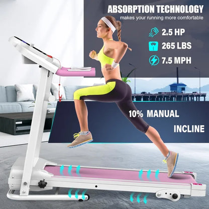 Compact Folding Treadmill.