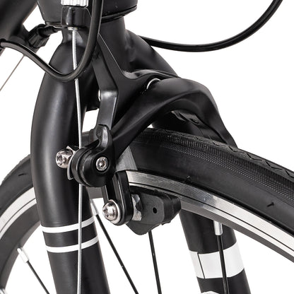 lightweight aluminum frame, racing bike, city commuter road bike for men and women