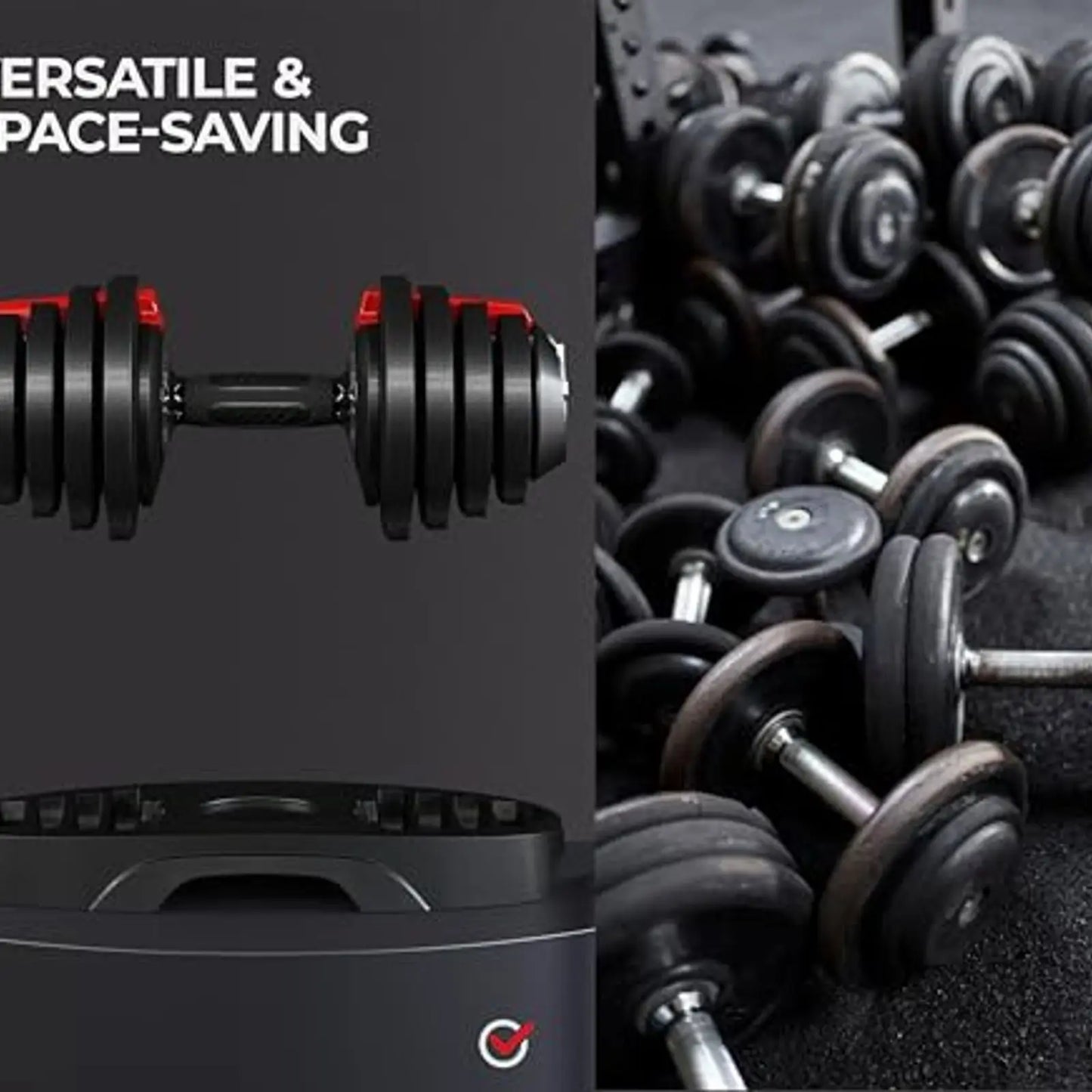 Adjustable Dumbbell Set 28/40/52.5/90LBS.