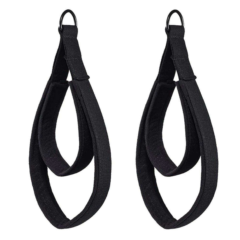 2Pcs Yoga Strap Pilates Cord with Adjustable Buckle Exercise for Home Gym Workout