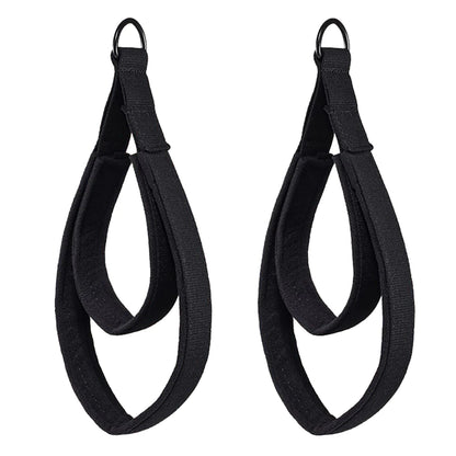 2Pcs Yoga Strap Pilates Cord with Adjustable Buckle Exercise for Home Gym Workout