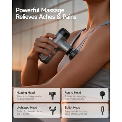 Mini Massage Gun with Heat.