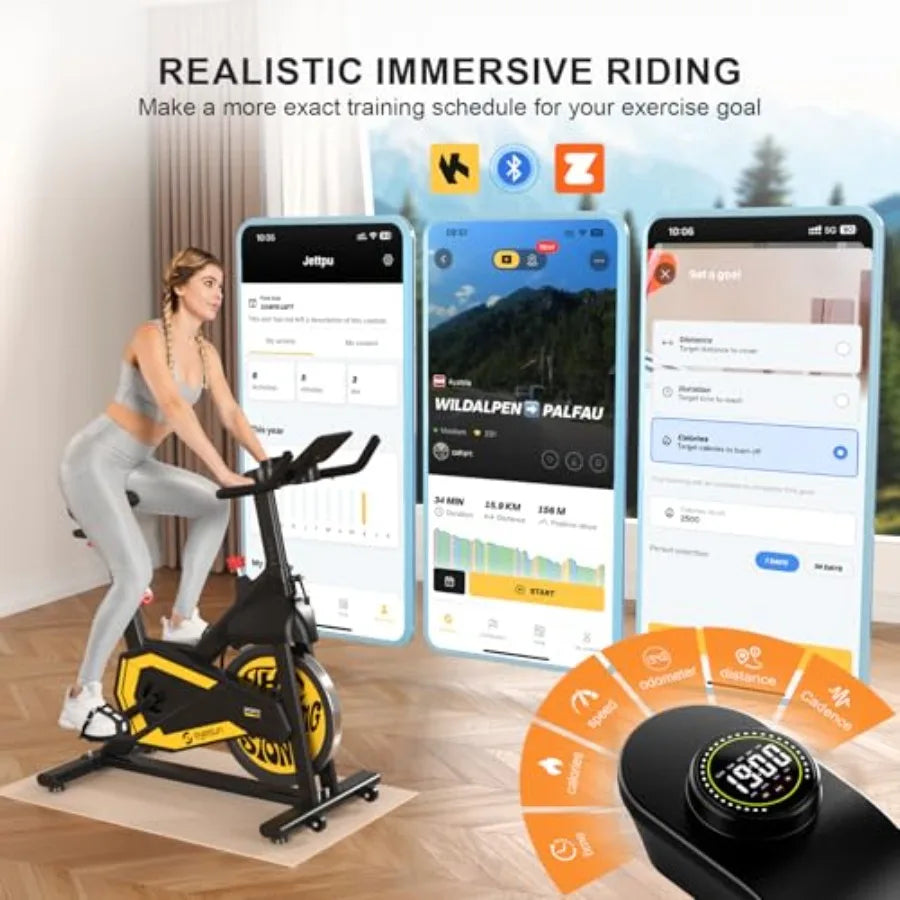 Indoor Cycling Bike for Home Exercise.