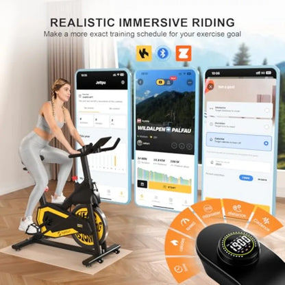 Indoor Cycling Bike for Home Exercise.