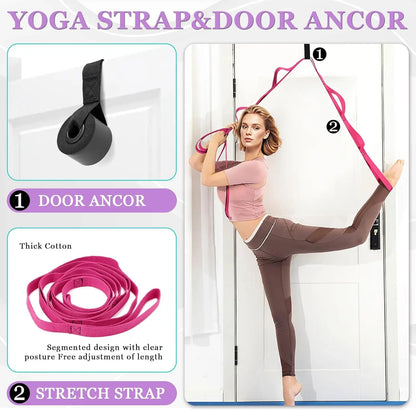 Complete Yoga Wheel Set with Blocks and Ball.