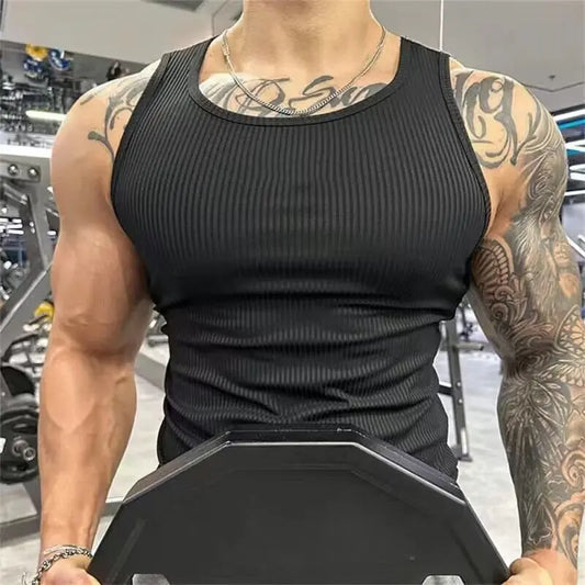 Men's fitness gym Tank top.