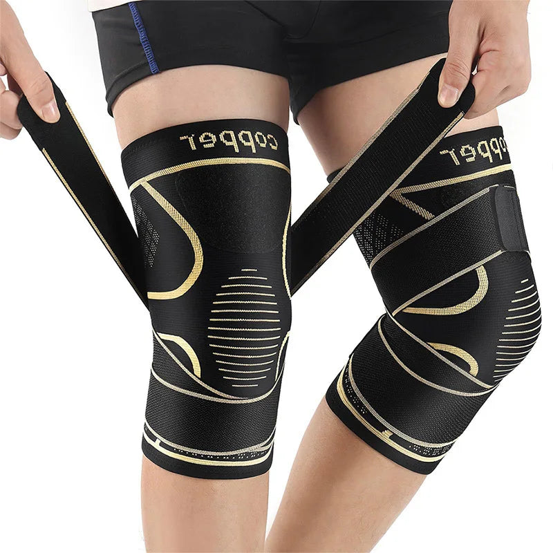 Copper Fiber Knee Brace.