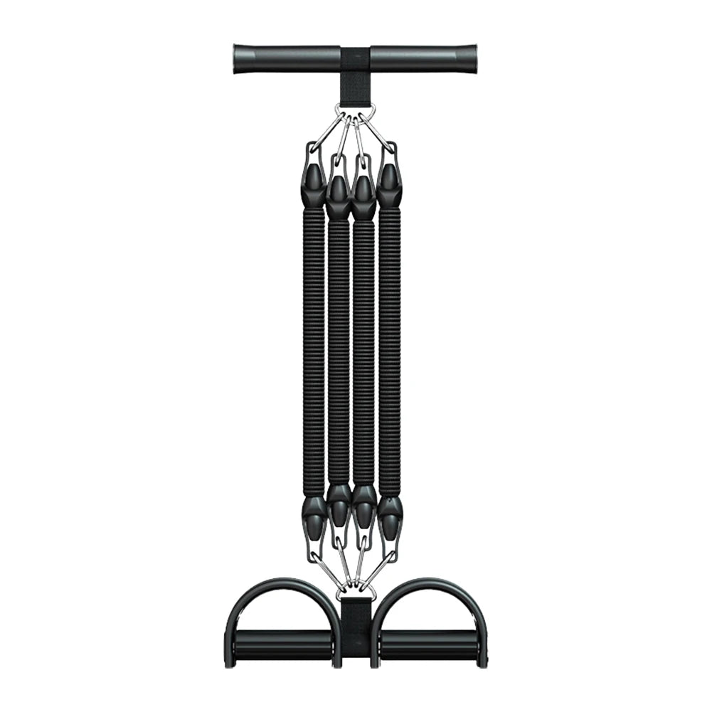 Multifunction Tension Rope Pedal with Handles Sit Up Leg Stretch.