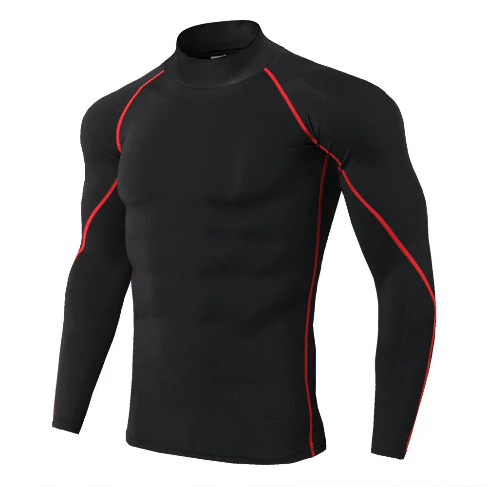 Running Shirt Long Sleeve Compression Top.