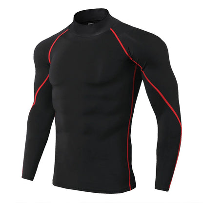 Running Shirt Long Sleeve Compression Top.