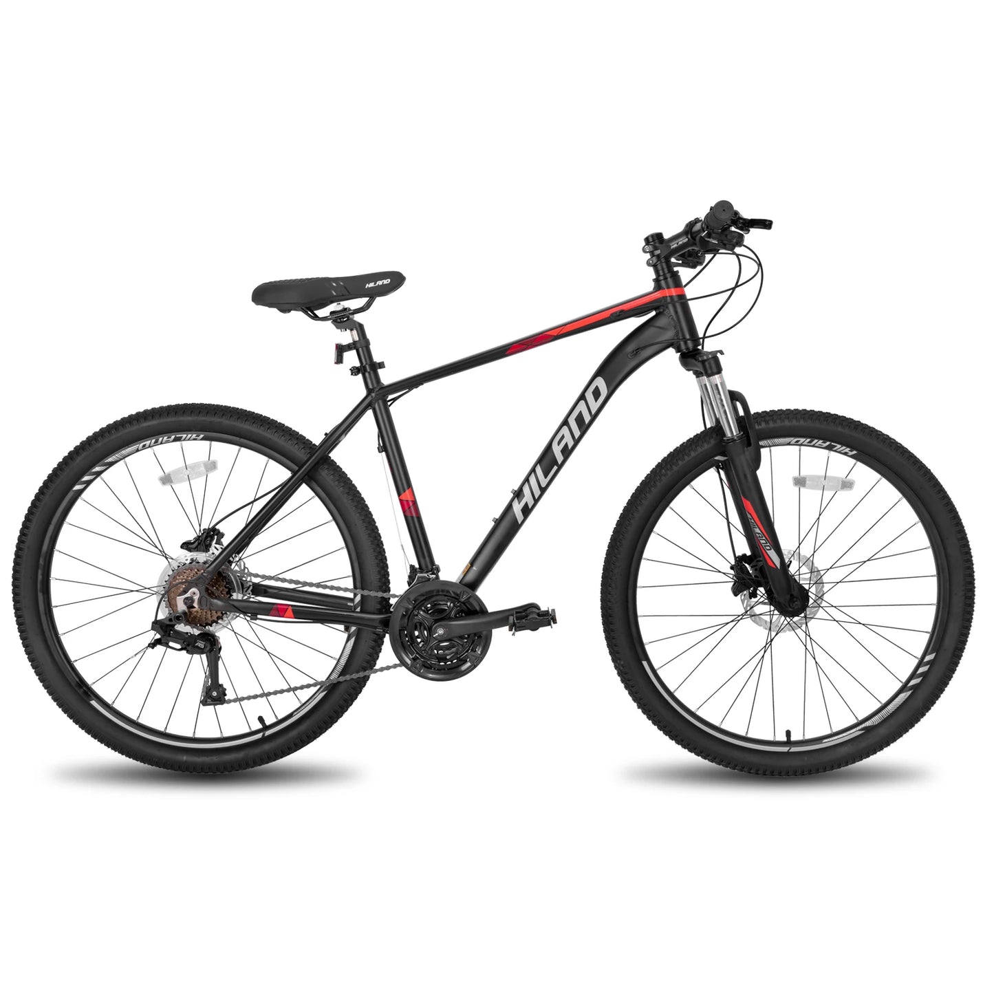 Aluminum Mountain Bike 21 Speeds, Hydraulic Disc-Brakes,