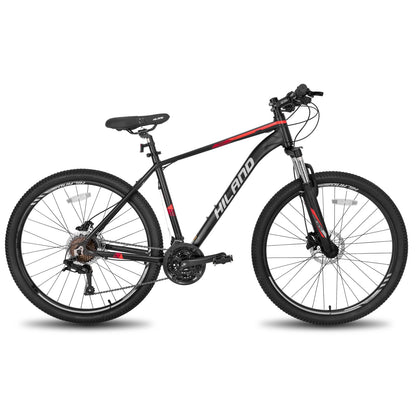 Aluminum Mountain Bike 21 Speeds, Hydraulic Disc-Brakes,