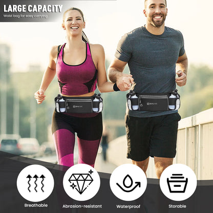 Running Belt with Bottles.