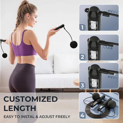Smart LED Jump Rope with Counter.