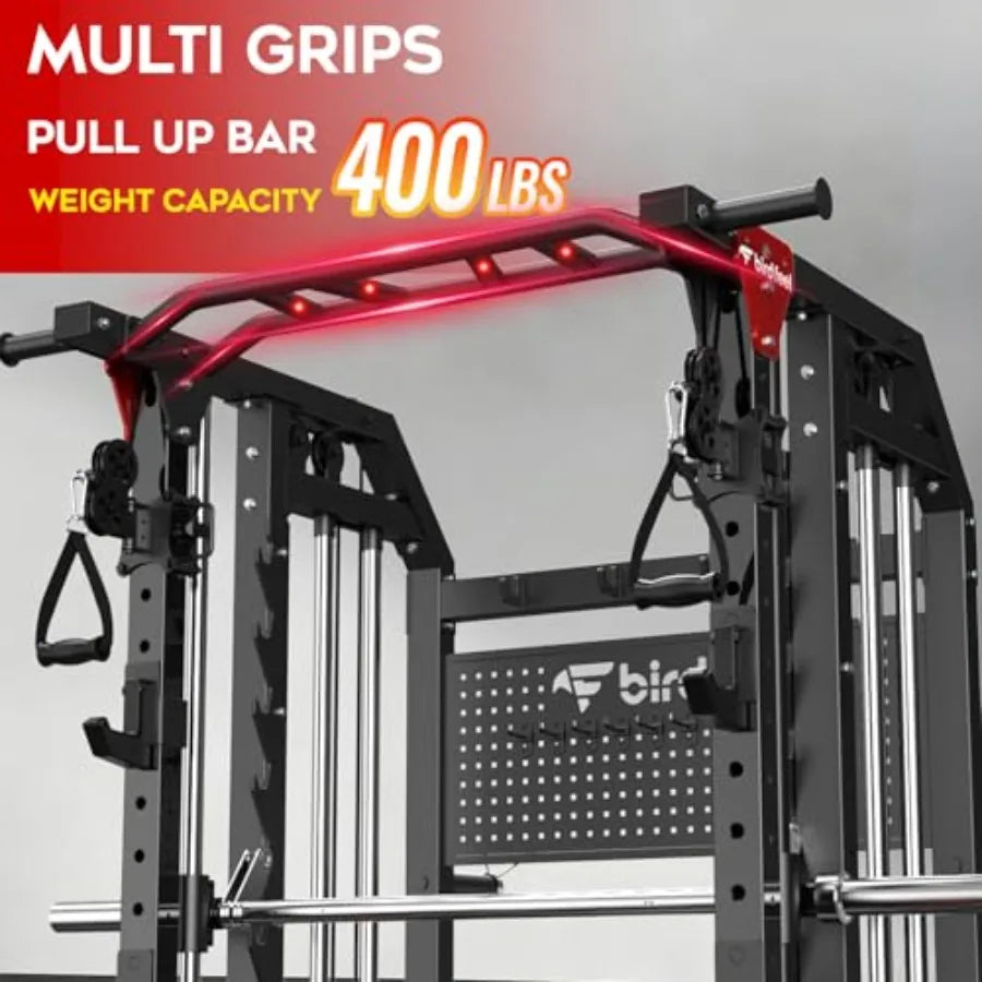 2000LB Smith Machine Power Cage Home Gym.