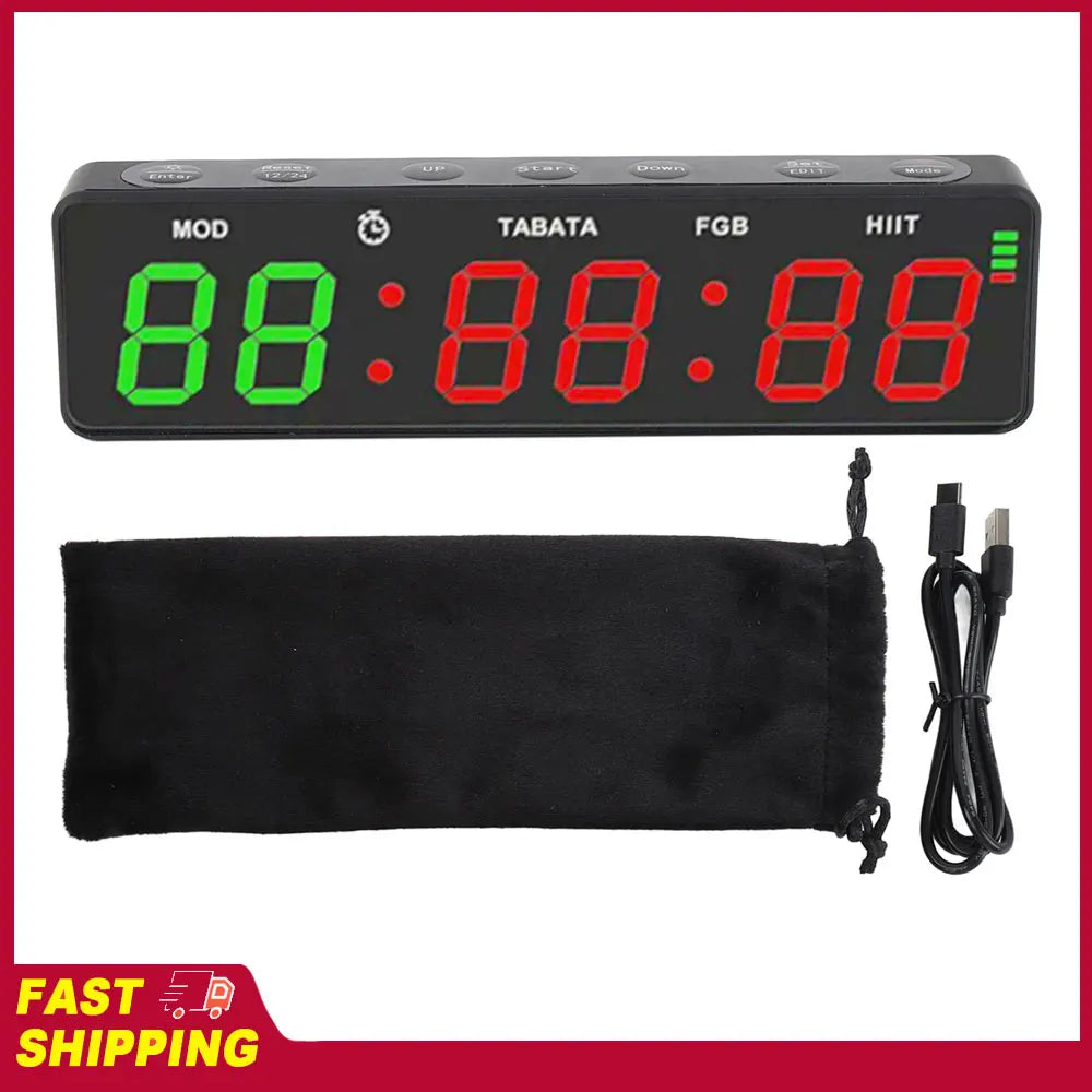 Portable Stopwatch Countdown and Count Up Digital Timer.