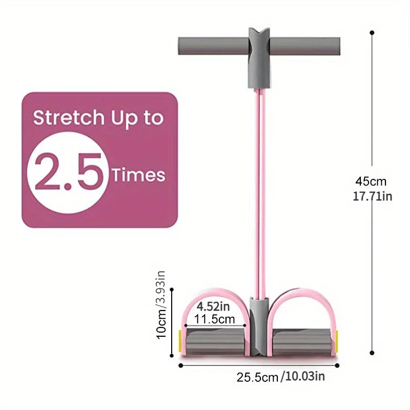 Adjustable Resistance Foot Pedal.