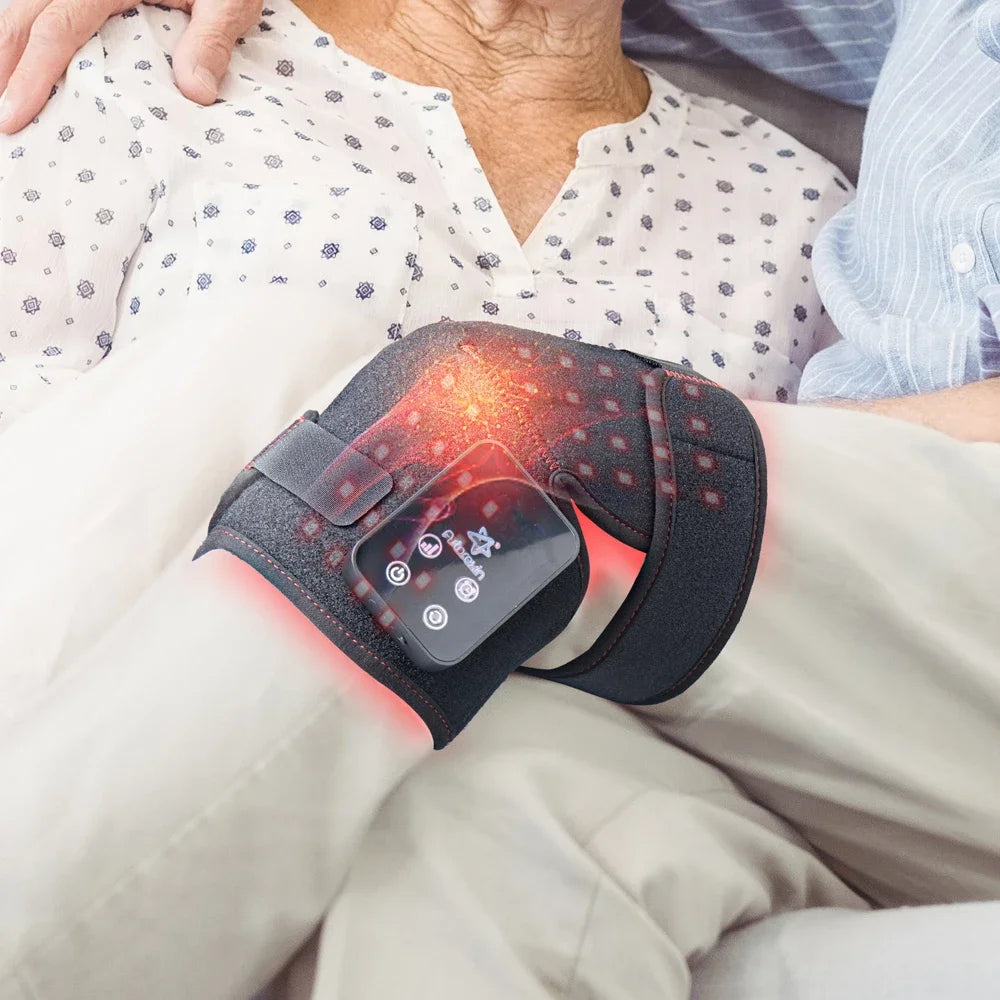 Red Light Therapy Electric Heating Knee Massage Pad.